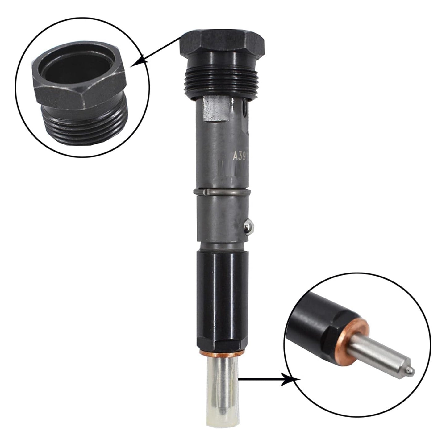 Dodge D250 D350 Cummins 89-93 5.9L 12V 0432131837 3919350 1Pcs Fuel Injector