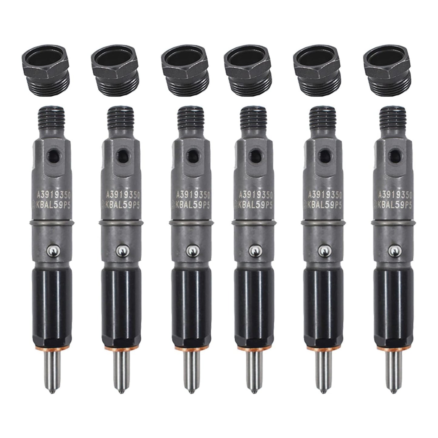 Dodge D250 D350 Cummins 89-93 5.9L 12V 0432131837 3919350 1Pcs Fuel Injector