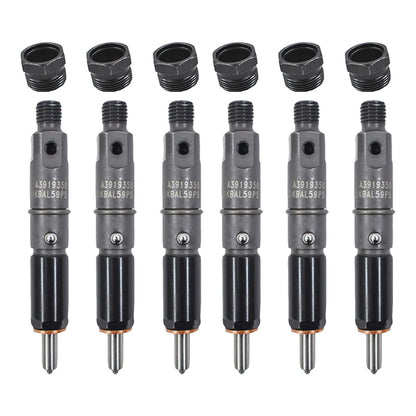 Dodge D250 D350 Cummins 89-93 5.9L 12V 0432131837 3919350 1Pcs Fuel Injector