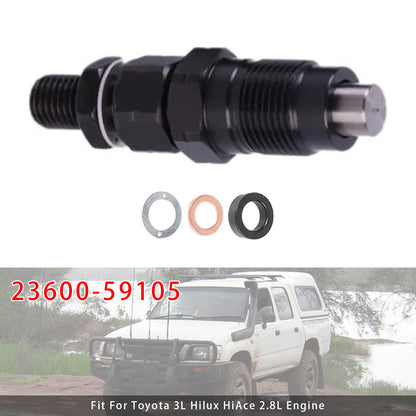 Toyota 3L Hilux HiAce 2.8L Engine 23600-59105 1Pcs Fuel Injector