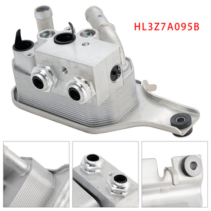 2017-2020 Ford F-150 6 Cyl 2.7L 6 Cyl 3.0L 4V DOHC TC DSL-LION B 6 Cyl 3.3L Duratec 6 Cyl 3.5L Cyclone Petrol TIVCT 6 Cyl 3.5L GTDI 8 Cyl 5.0L Coyote 8 Cyl 5.0L MOD DOHC SEFI NA HL3Z-7A095-B Automatic Transmission Oil Cooler