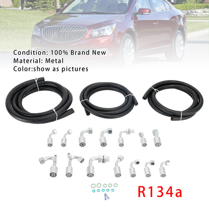 Buick Chevrolet Cadillac GMC GM Air Conditioning Ext Length Hoses R134a AC Hose Kit