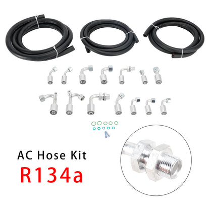 Buick Chevrolet Cadillac GMC GM Air Conditioning Ext Length Hoses R134a AC Hose Kit