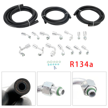 Buick Chevrolet Cadillac GMC GM Air Conditioning Ext Length Hoses R134a AC Hose Kit