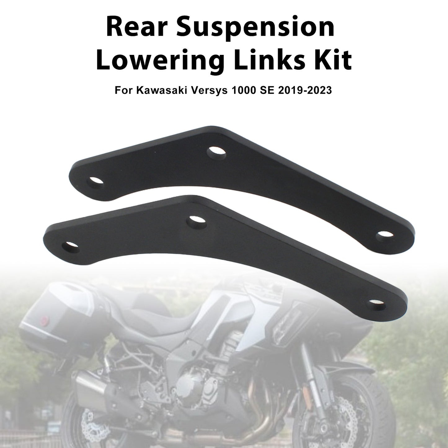 Rear Suspension Lowering Links Kit 2019-2023 Kawasaki Versys 1000 SE