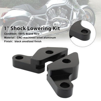 2007-2017 V-Rod VRSC 02-17 Night Rod Special 1" Shock Lowering Kit