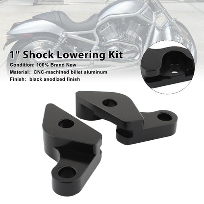2007-2017 V-Rod VRSC 02-17 Night Rod Special 1" Shock Lowering Kit