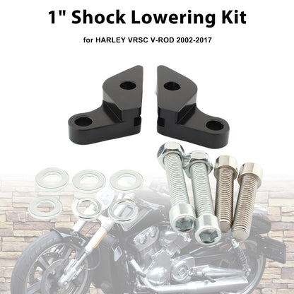 2007-2017 V-Rod VRSC 02-17 Night Rod Special 1" Shock Lowering Kit