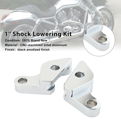 V-Rod VRSC 02-17 Night Rod Special 1" Shock Lowering Kit