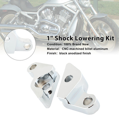 V-Rod VRSC 02-17 Night Rod Special 1" Shock Lowering Kit