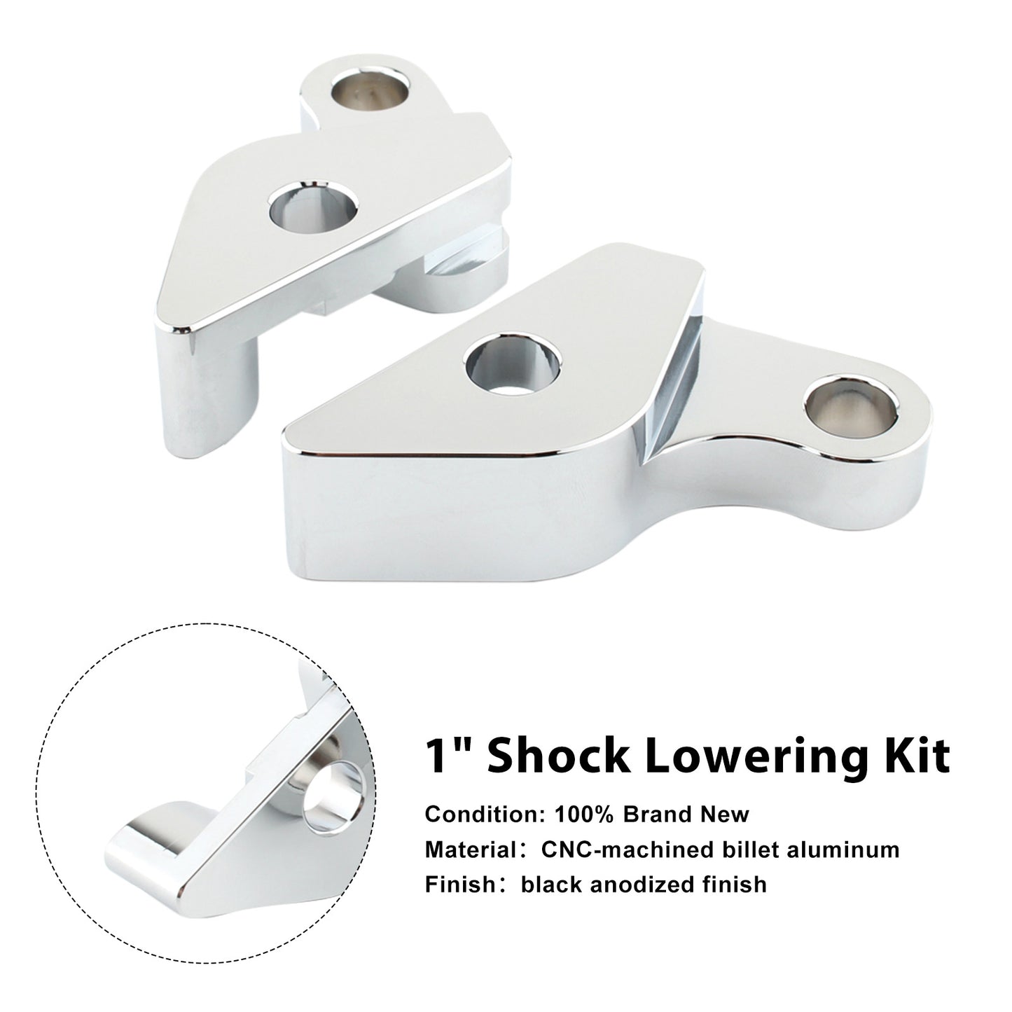 V-Rod VRSC 02-17 Night Rod Special 1" Shock Lowering Kit