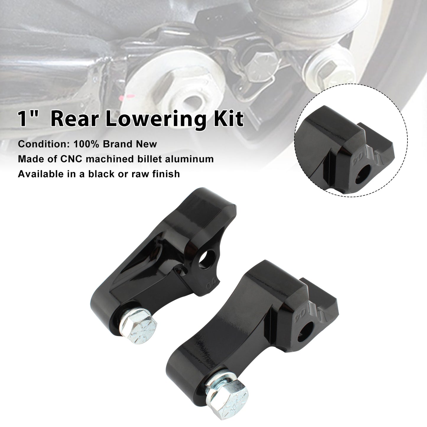 2015-2025 FLTRX Road Glide 1" Rear Lowering Kit