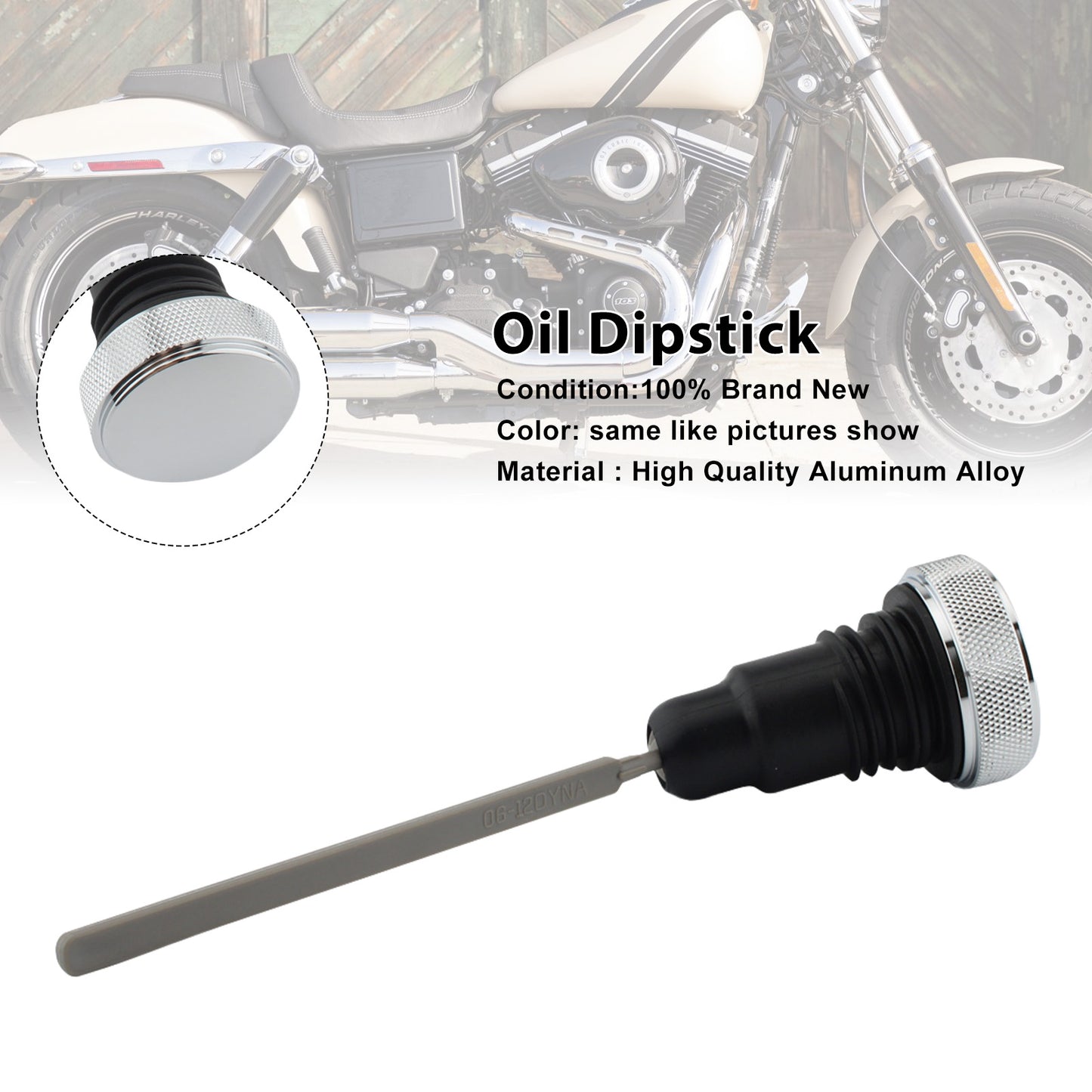 2014-2017 Harley-Davidson Dyna Low Rider (EFI) -FXDL 0710-0153 Oil Dipstick