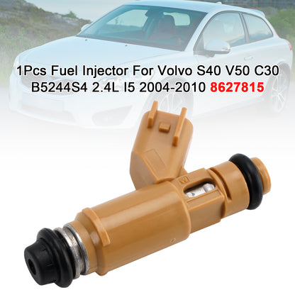 2004-2010 Volvo S40 V50 C30 B5244S4 2.4L I5 8627815 1Pcs Fuel Injector