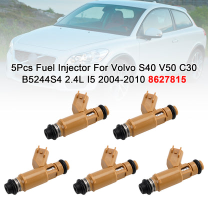 2004-2010 Volvo S40 V50 C30 B5244S4 2.4L I5 8627815 5Pcs Fuel Injector