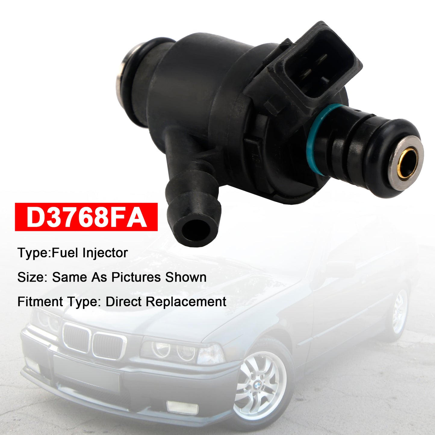 1993-2005 BMW E36 E46 Z3 316 318i M43 1.9 8v 93-05 D3768FA 1247931 1Pcs Fuel Injector