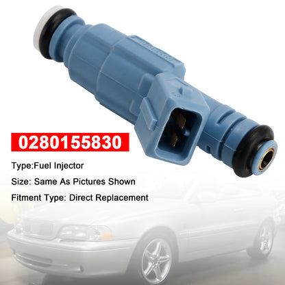 2004/04-2007/07 Volvo V70 II P80 2.4L Petrol 0280155830 1Pcs Fuel Injector