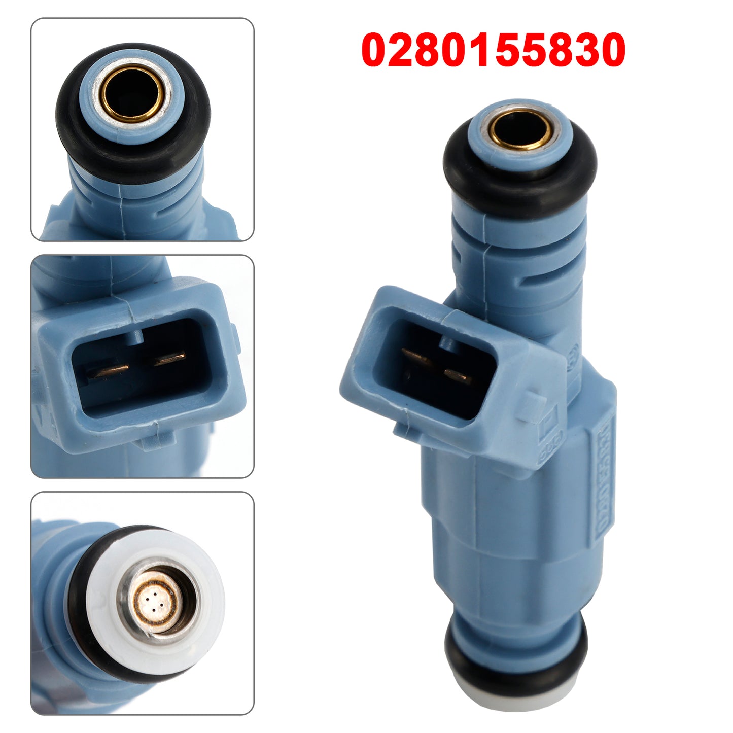 2004/04-2007/07 Volvo V70 II P80 2.4L Petrol 0280155830 1Pcs Fuel Injector