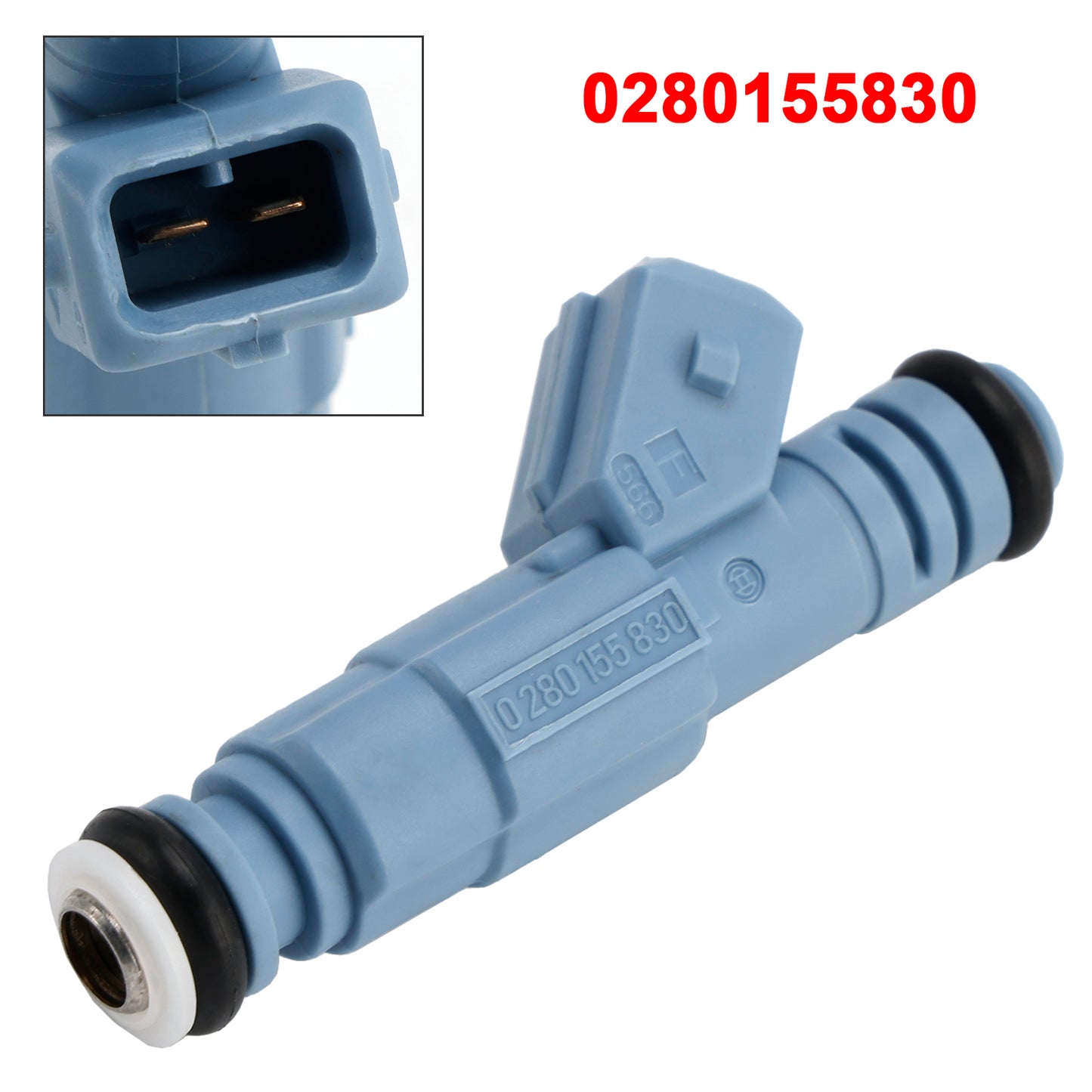 2004/04-2007/07 Volvo V70 II P80 2.4L Petrol 0280155830 1Pcs Fuel Injector