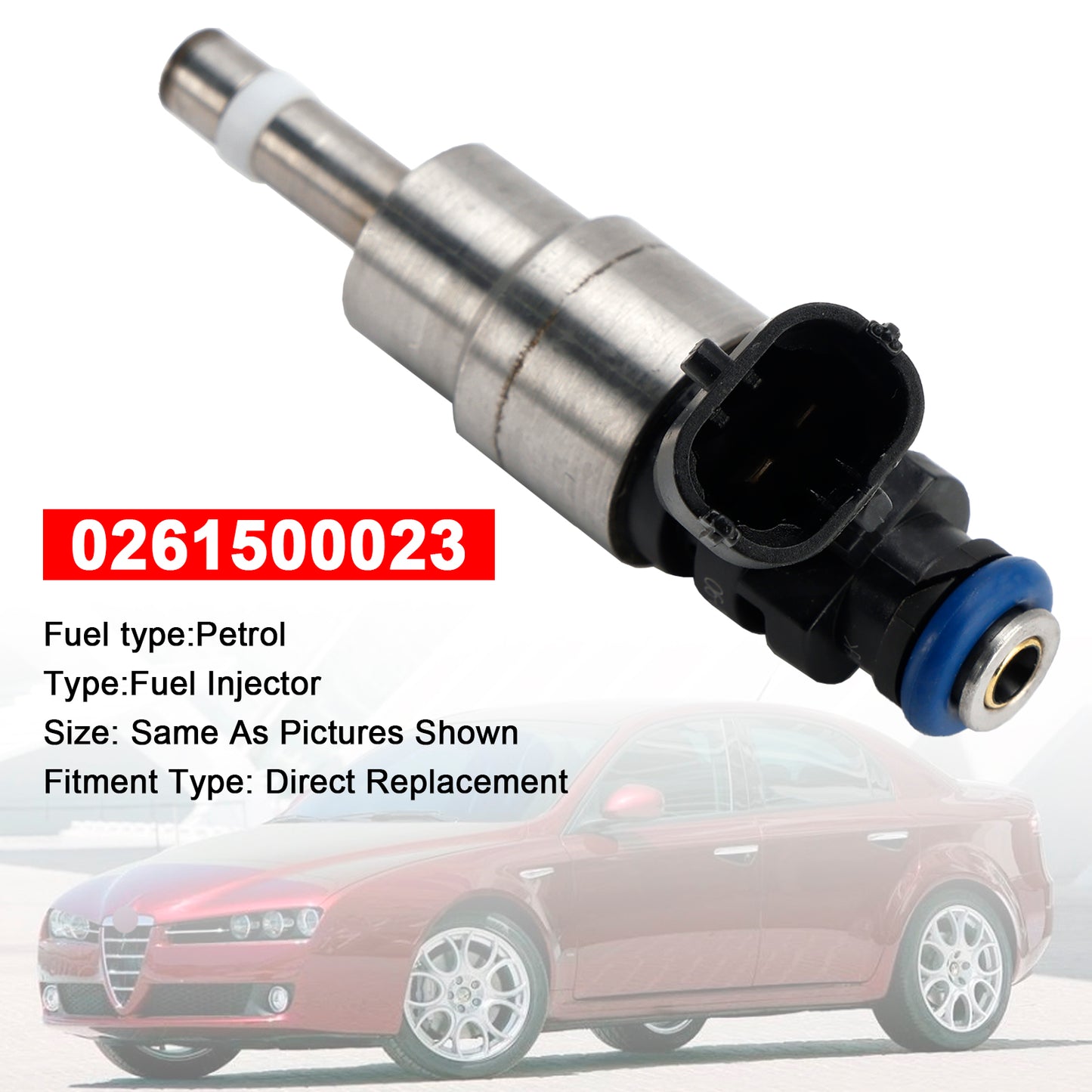 Alfa Romeo 159 939 Brera Spider 2.2 JTS 0261500023 1Pcs Fuel Injector