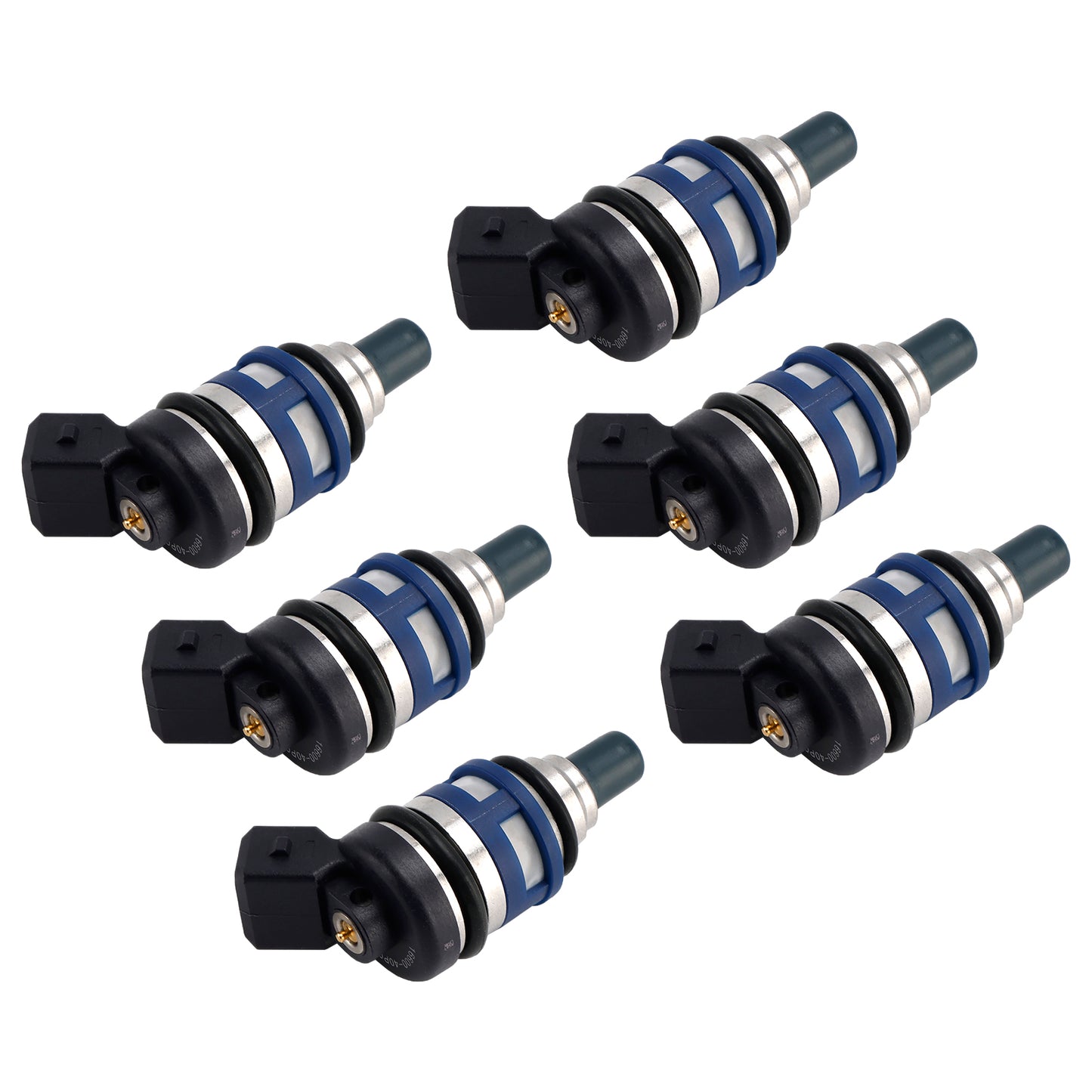 1989-1996 Nissan 300ZX Z32 3.0L TURBO V6 16600-40P07 6Pcs Fuel Injector