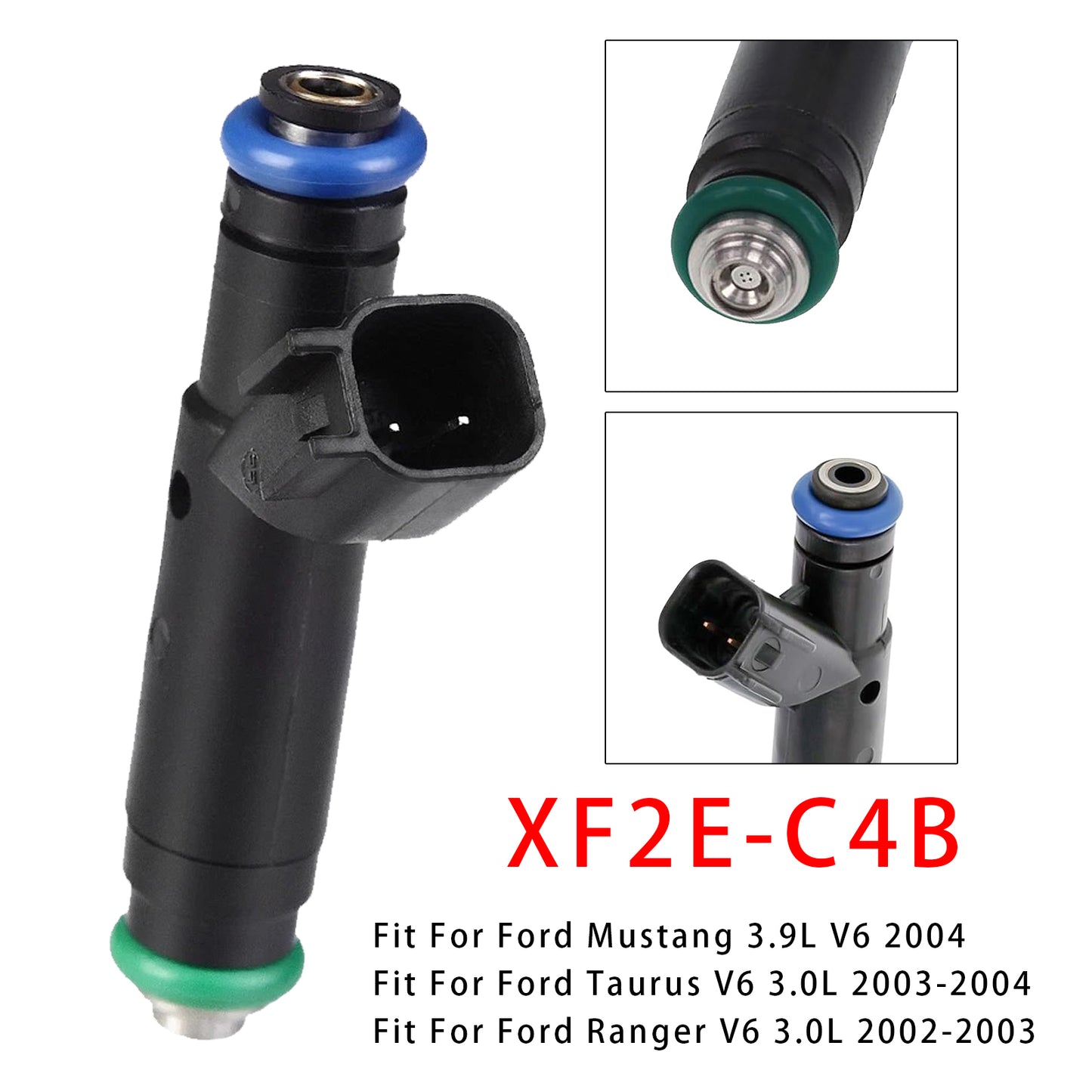 2003-2004 Ford Taurus V6 3.0L XF2E-C4B 1Pcs Fuel Injector