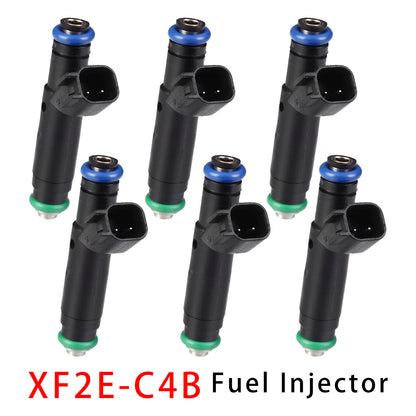 2003-2004 Ford Taurus V6 3.0L XF2E-C4B 6Pcs Fuel Injector
