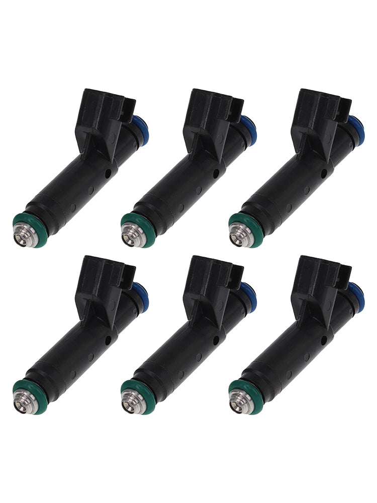 2003-2004 Ford Taurus V6 3.0L XF2E-C4B 6Pcs Fuel Injector