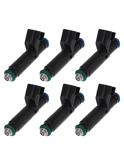 2003-2004 Ford Taurus V6 3.0L XF2E-C4B 6Pcs Fuel Injector