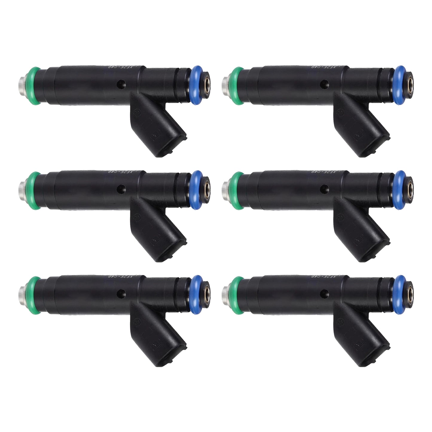 2003-2004 Ford Taurus V6 3.0L XF2E-C4B 6Pcs Fuel Injector