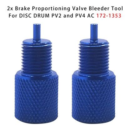 DISC DRUM PV2 and PV4 AC 172-1353 2x Brake Proportioning Valve Bleeder Tool