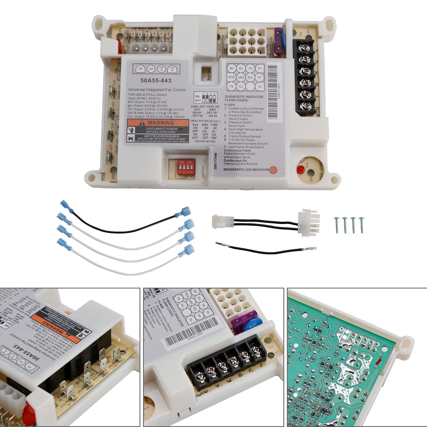 Pentair UltraTemp 472734 Auto Heat Control Board Assembly Replacement