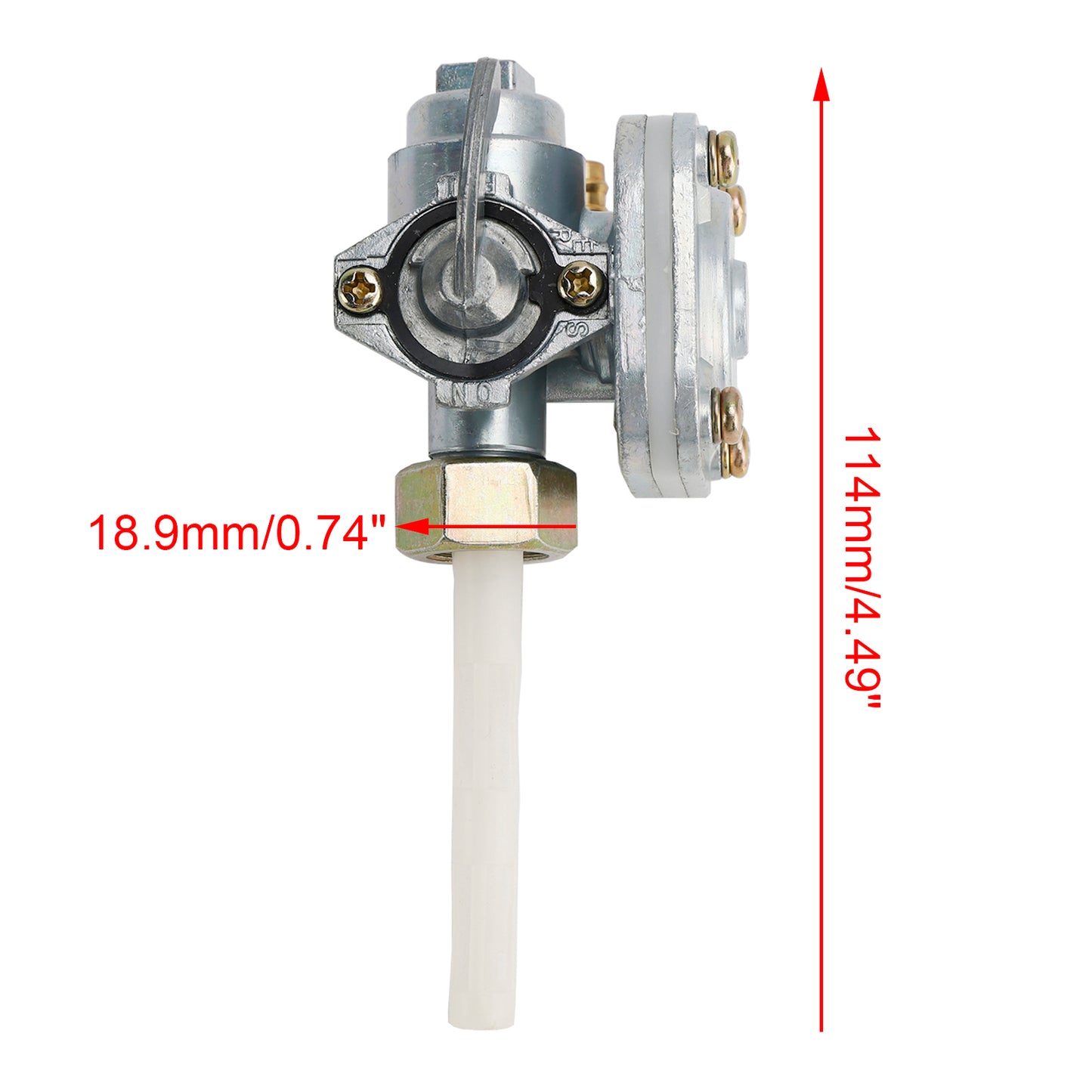 1965-1969 Yamaha U5 Step Thru Gas Tank Fuel Cock Valve Petcock fit