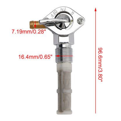 1966-1969 Electra Glide FLHFB Gas Tank Fuel Cock Valve Petcock fit