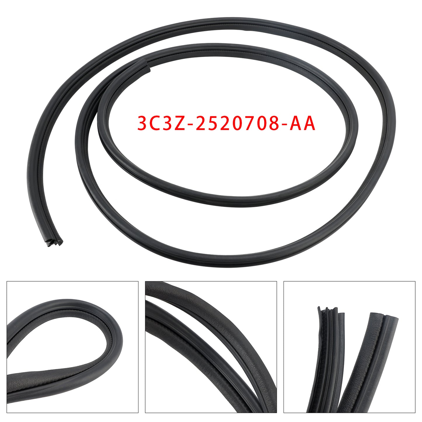 2000-2005 Ford Excursion Models 4C3Z2520708AA Front LH/RH Door Weatherstrip Seal