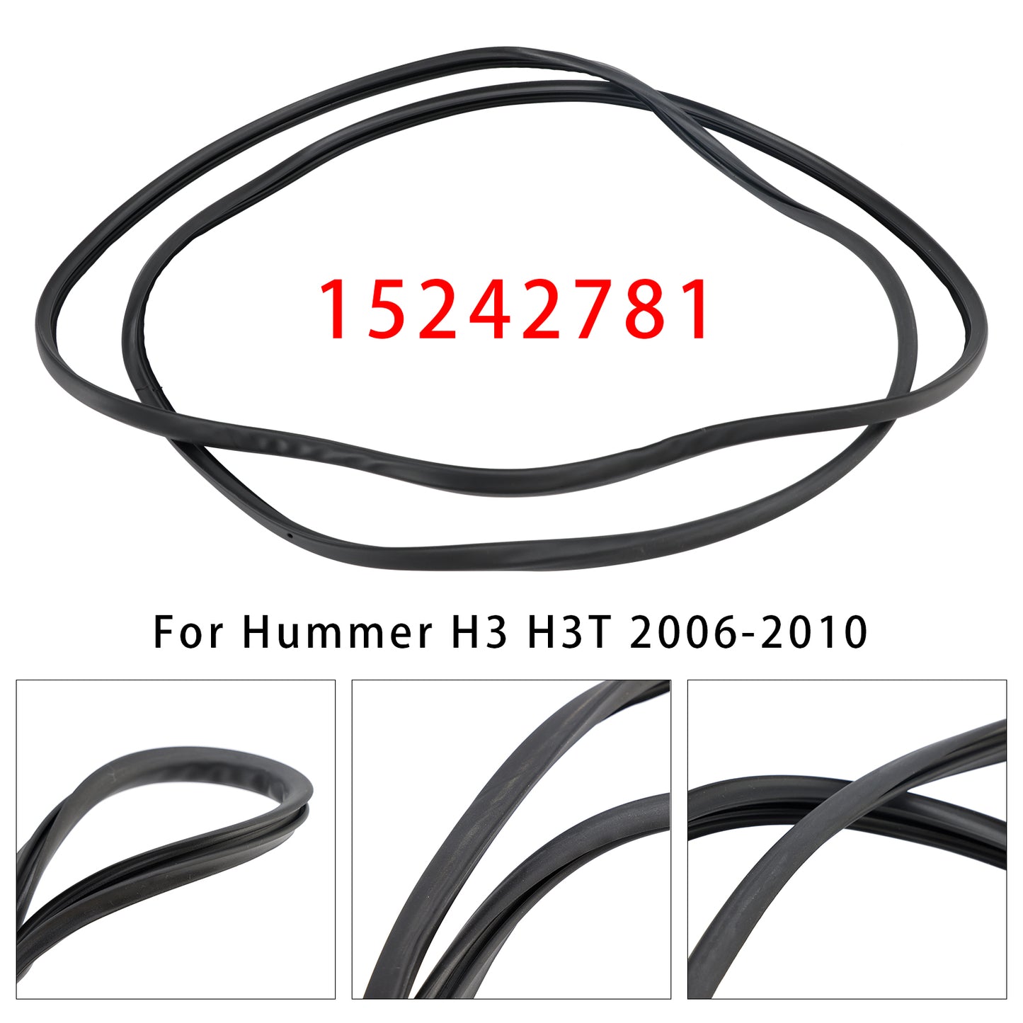 2006-2010 Hummer H3 H3T 15242781 Sunroof Weatherstrip Glass Seal