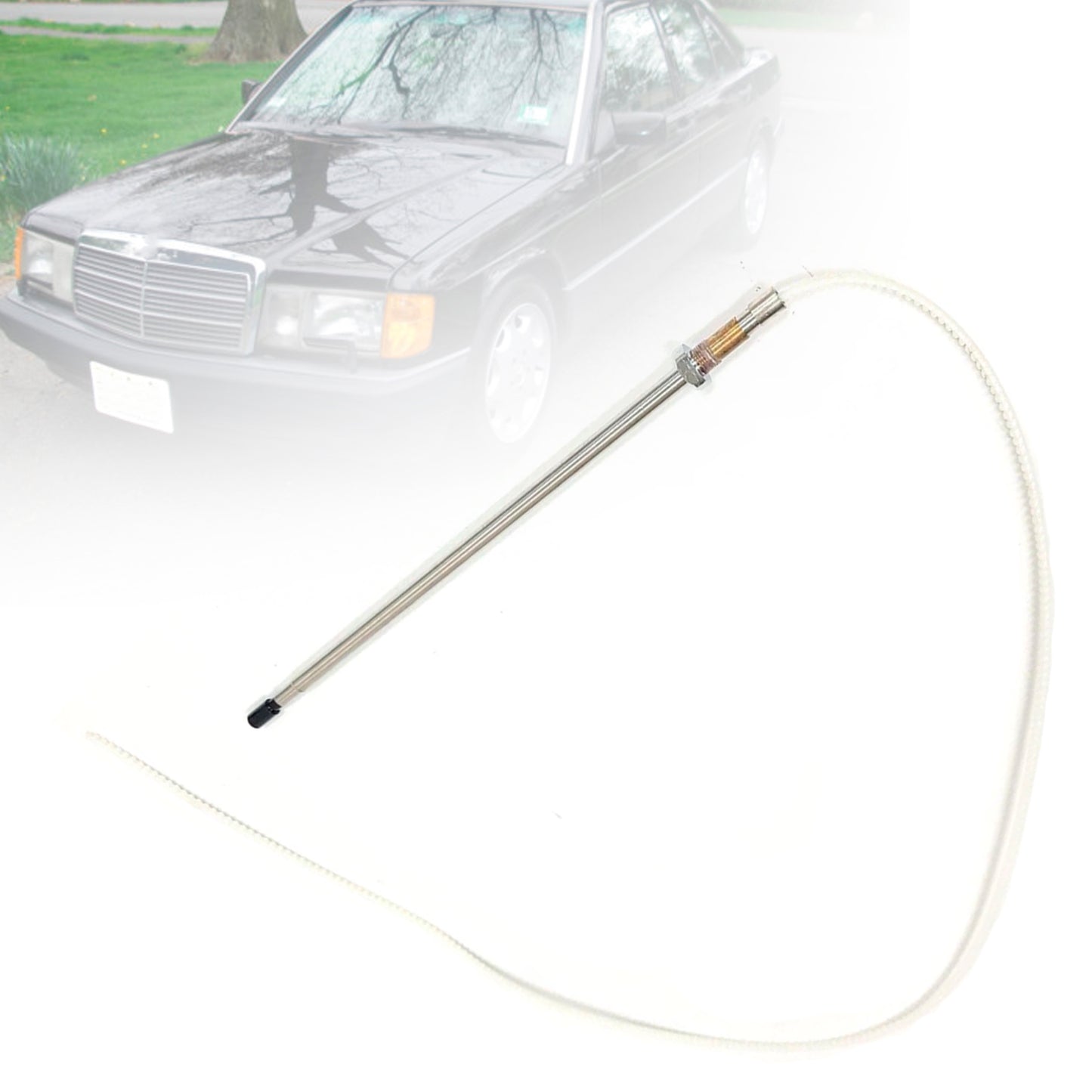 1992-1993 Mercedes 300CE 1408270001 Antenna Aerial Radio Mast Cord