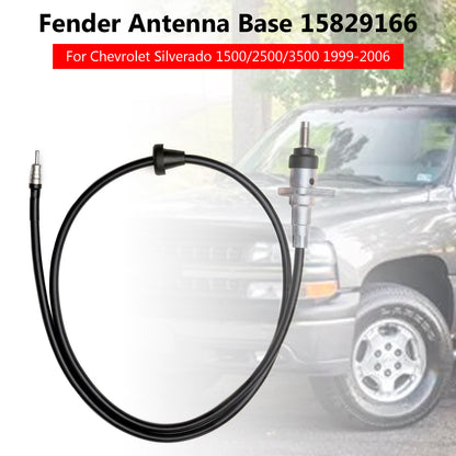 1999-2006 Chevrolet Silverado 2500 All Models 15829166 Fender Antenna Base