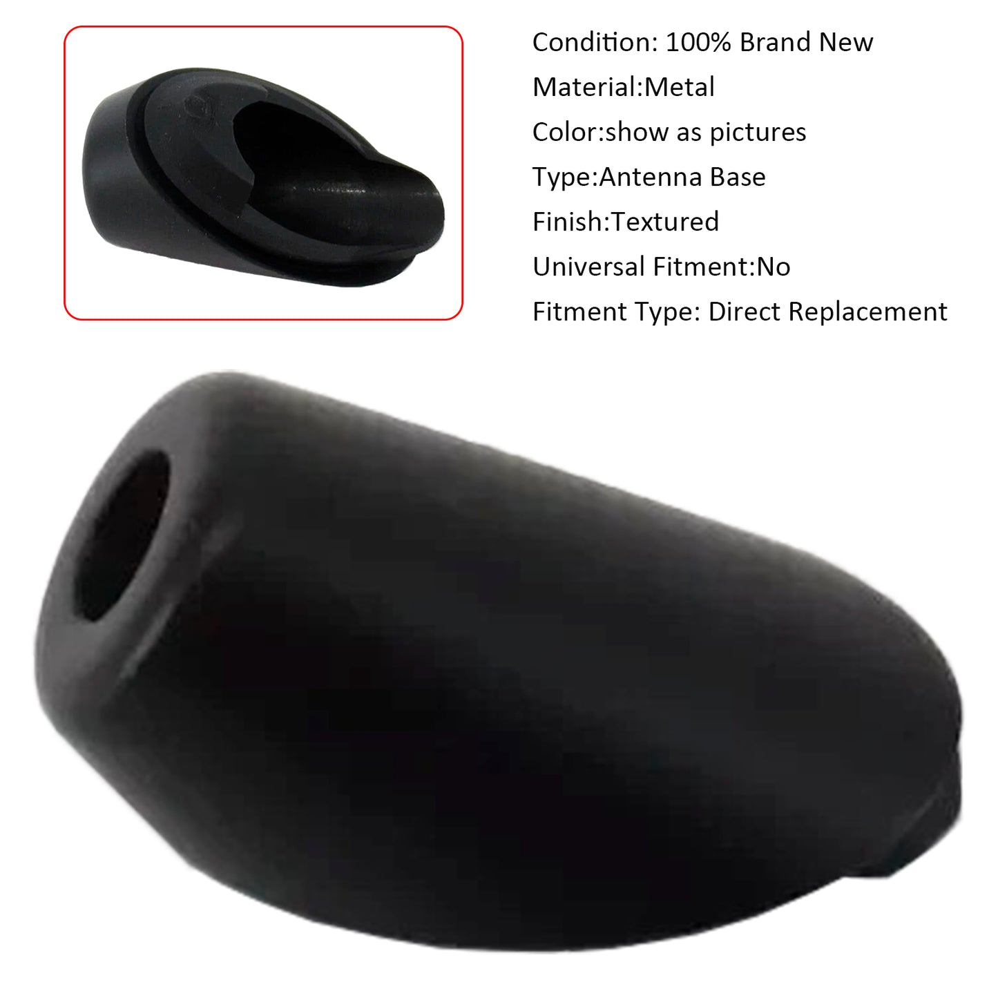2010-2013 Toyota 4Runner 86392-35040 Antenna Bezel Ornament Base Mount