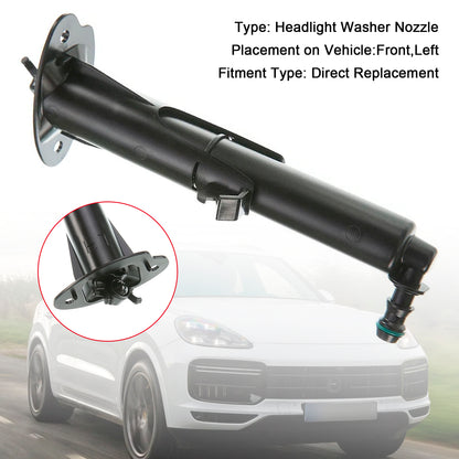 2015-2017 Porsche Cayenne 95862816110 Front Headlight Spray Washer Nozzle Left