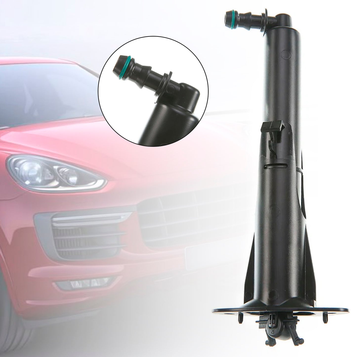 2015-2017 Porsche Cayenne 95862816210 Front Headlight Spray Washer Nozzle Right