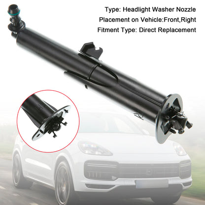 2015-2017 Porsche Cayenne 95862816210 Front Headlight Spray Washer Nozzle Right