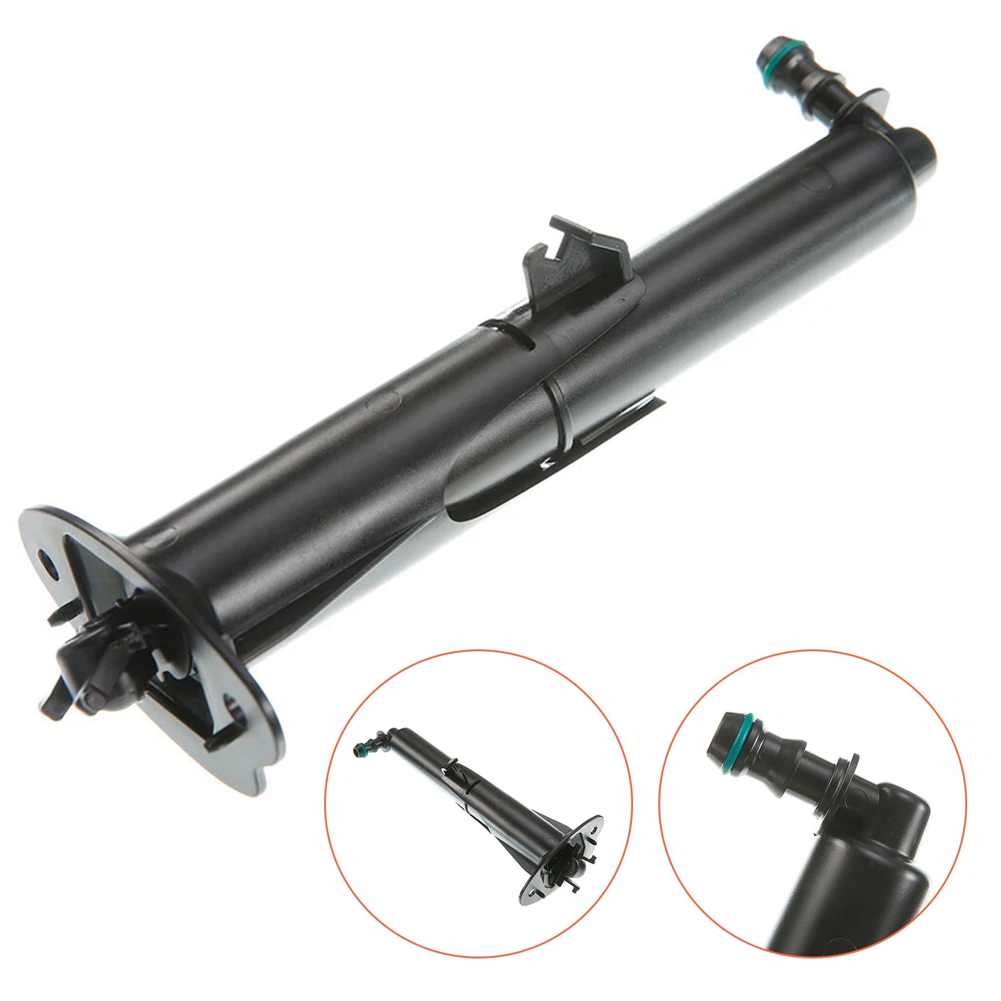 2015-2017 Porsche Cayenne 95862816210 Front Headlight Spray Washer Nozzle Right