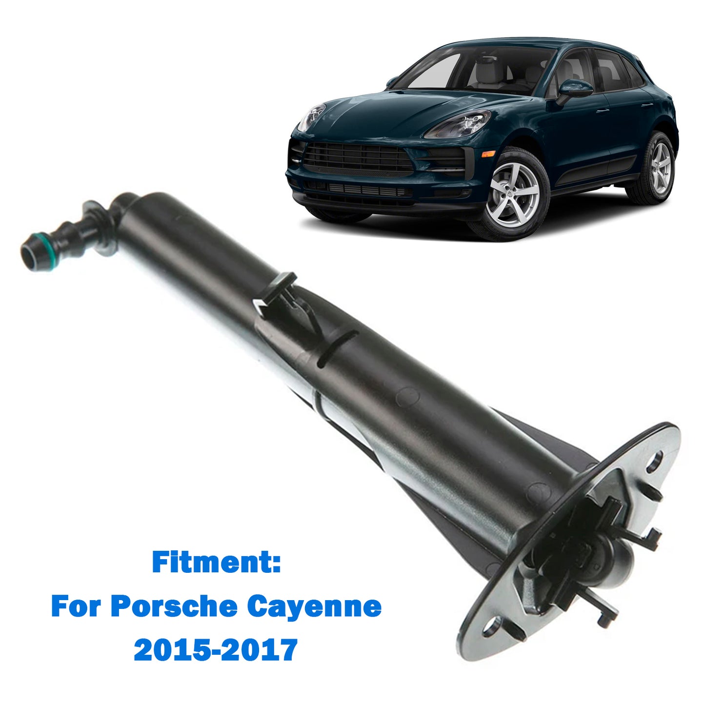 2015-2017 Porsche Cayenne 95862816210 Front Headlight Spray Washer Nozzle Right