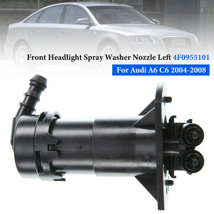 2005/06-2008/10 Audi A6 Avant 4F5 C6 4F0955101 Front Headlight Spray Washer Nozzle Left