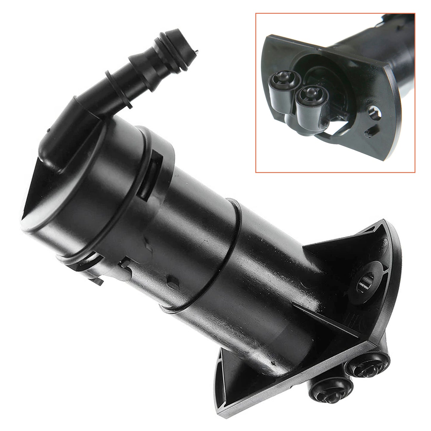 2005/06-2008/10 Audi A6 Avant 4F5 C6 4F0955101 Front Headlight Spray Washer Nozzle Left