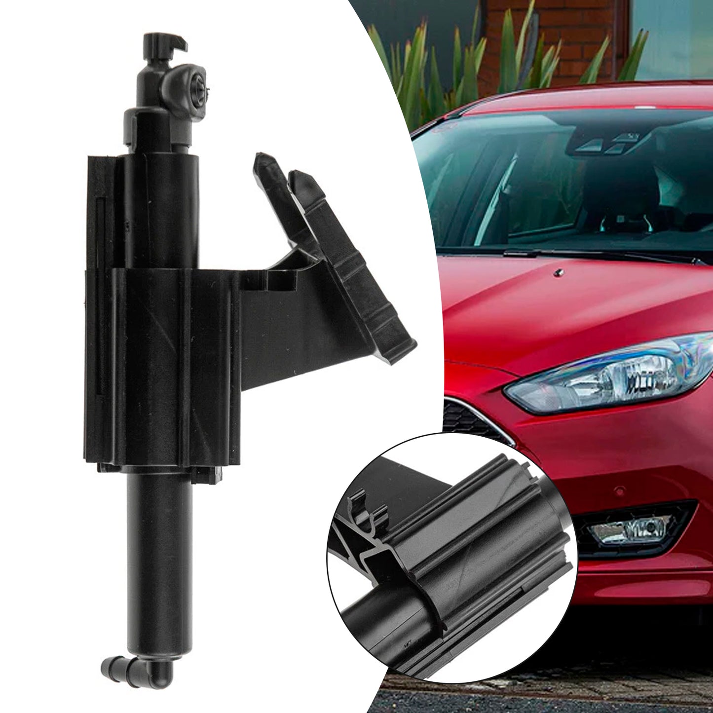 2010-2017 Ford Focus MK 3 BM5113L015AC Front Headlight Spray Washer Nozzle Left