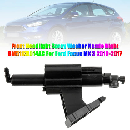 2010-2017 Ford Focus MK 3 BM5113L014AC Front Headlight Spray Washer Nozzle Right