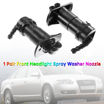 2004/07-2008/10 Audi A6 4F2 C6 4F0955101 1 Pair Front Headlight Spray Washer Nozzle