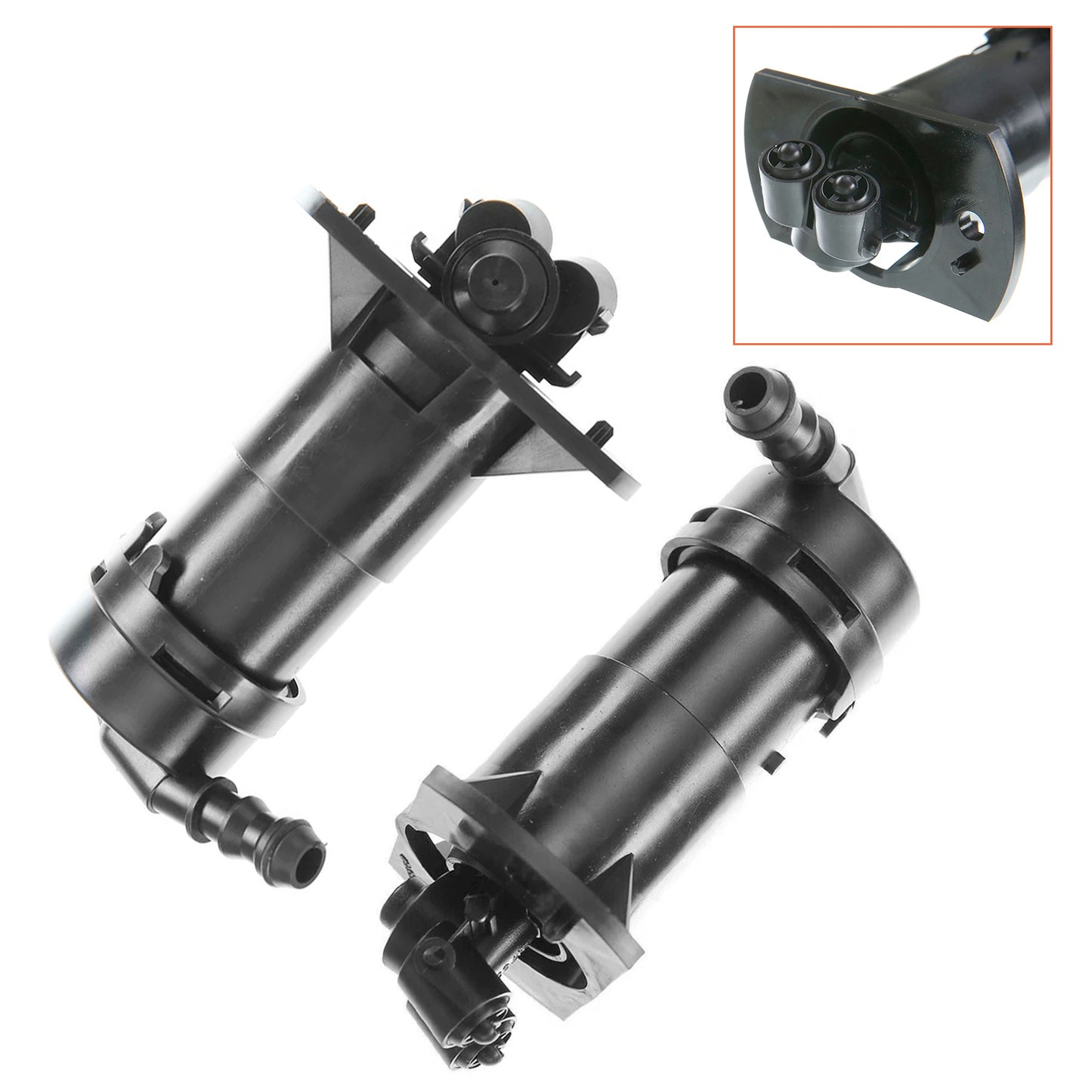 2004/07-2008/10 Audi A6 4F2 C6 4F0955101 1 Pair Front Headlight Spray Washer Nozzle
